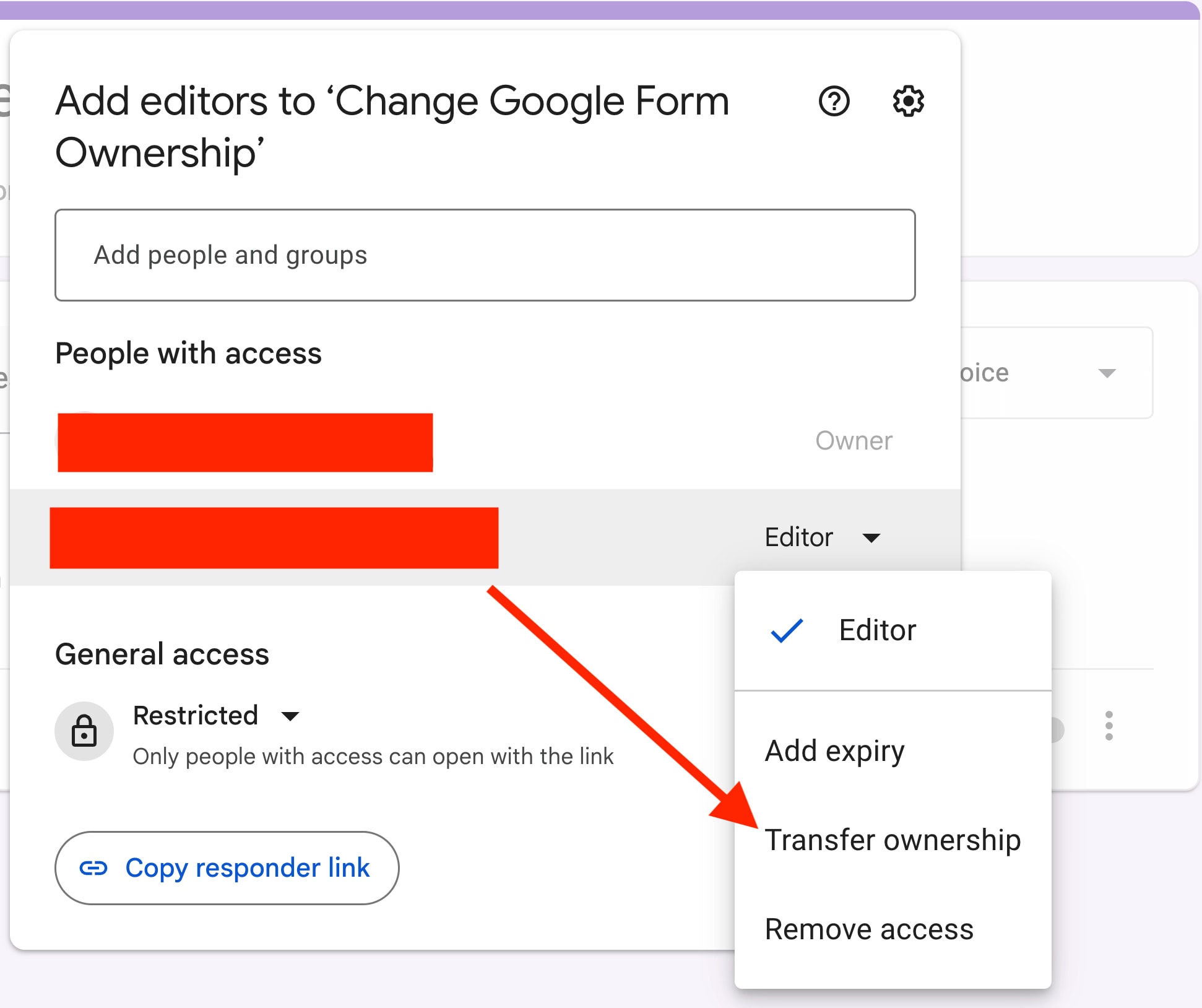 6 Steps to Change Ownership of Google Form (2024) Supatool